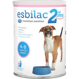PetAg 2nd Step Esbilac Powder Milk Supplement for Puppies, 14-oz can