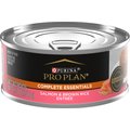Purina Pro Plan Salmon & Brown Rice Entree Classic Canned Cat Food, 5.5-oz, case of 24