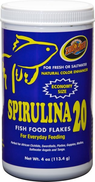 Zoo Med Spirulina 20 Fish Food, 4-oz bottle slide 1 of 5