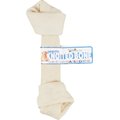 Pure & Simple Pet Flat Knotted Rawhide Bone Dog Treat, Large, 1 count