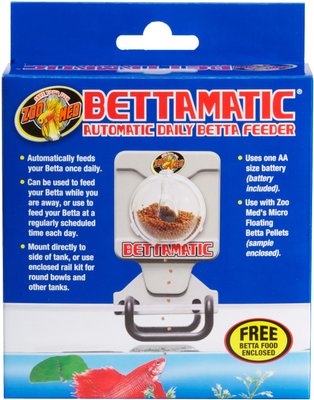 Zoo Med BettaMatic Automatic Daily Betta Feeder, slide 1 of 1