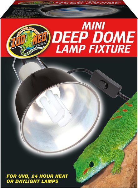 Zoo Med Mini Deep Dome Lamp Fixture slide 1 of 2