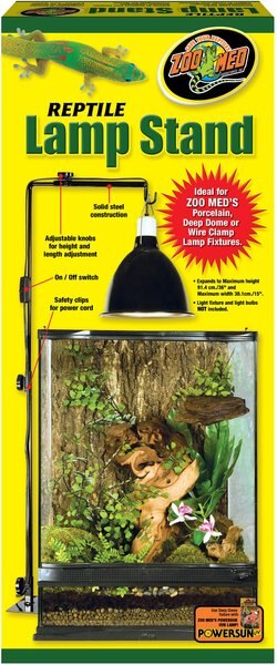 DoRight Reptile Lamp Holder- Flexible Reptile Clamp Lamp Fixture for Reptiles Snake Lizard Spider E27 Adjustable Turtle Light Holder Ceramic Heat Lamp Stand with Clip for Aquarium Turtle