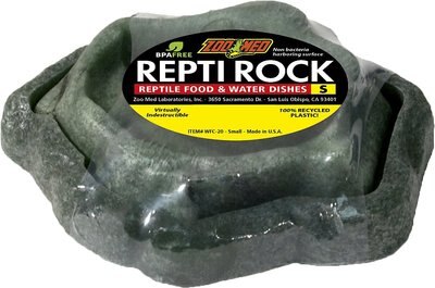 Zoo Med Repti Rock Reptile Rock Food & Water Dishes, slide 1 of 1