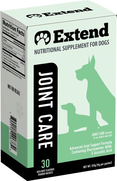 Extend Joint Care Nutritional Dog Supplements, 30 count slide 1 of 7