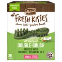 Merrick Fresh Kisses Infused with Coconut Oil & Botanicals Small Dental Dog Treats, 36 count