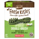 Merrick Fresh Kisses Infused with Coconut Oil & Botanicals Medium Dental Dog Treats, 22 count