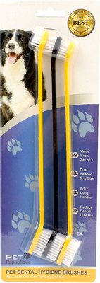 Pet Republique Dog & Cat Dual-Head Toothbrush, slide 1 of 1