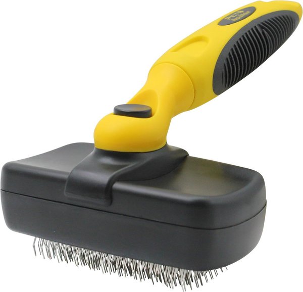 Pet Republique Self-Cleaning Slicker Brush slide 1 of 6