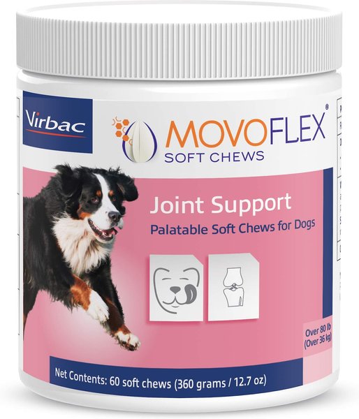 Virbac MOVOFLEX Soft Chews Joint Supplement for Large Dogs, 60 count slide 1 of 10