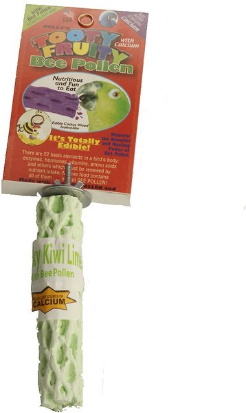 Polly's Pet Products Tooty Fruity Bee Pollen Small Bird Perch, Flavor Varies slide 1 of 6