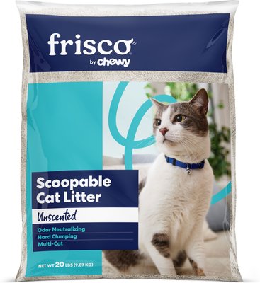 Frisco Multi-Cat Unscented Clumping Clay Cat Litter, slide 1 of 1