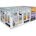 I and Love and You Cluckin' Good & Gobble it Up Stew Grain-Free Combo Pack Canned Dog Food, 13-oz, case of 6