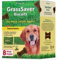 NaturVet GrassSaver Biscuits Peanut Butter Flavored Dog Treats, 22.2-oz box
