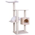 Armarkat Real Wood Wooden Cat Tree & Condo, 54-in