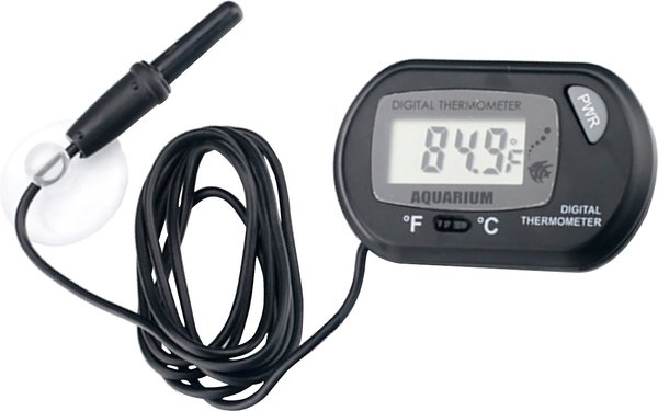HDE LCD Digital Aquarium Thermometer slide 1 of 6