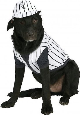 Rubie's Costume Company Baseball Player Dog Costume, slide 1 of 1
