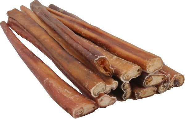 Top Dog Chews Thick 12" Bully Stick Dog Treats, 12 count slide 1 of 5