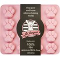 Le Dogue Dog Paws & Bones Silicone Baking Molds with Recipe Booklet, 2-pack