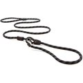 EzyDog Luca All-In-One Dog Slip Collar & Leash, Black, Standard