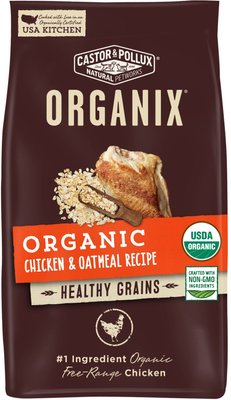Castor & Pollux ORGANIX Organic Chicken & Oatmeal Recipe Dry Dog Food, slide 1 of 1