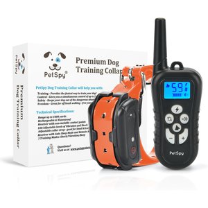 PetSpy M919 Premium 1/2 Mile Range Remote Dog Training Collar, 1 collar