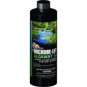Microbe-Lift Algaway 5.4 Pond Water Treatment, 32-oz bottle