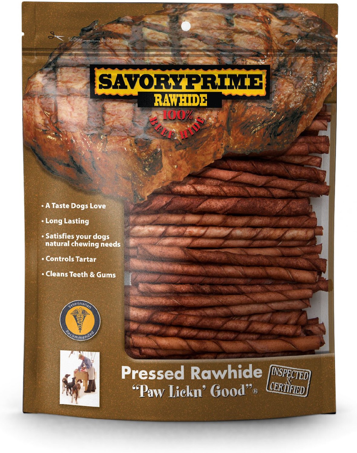 Pedigree Rodeo Chewy twists Dog Treats with Beef 12 Bags 12 x 140 g/Total of 96 Chews