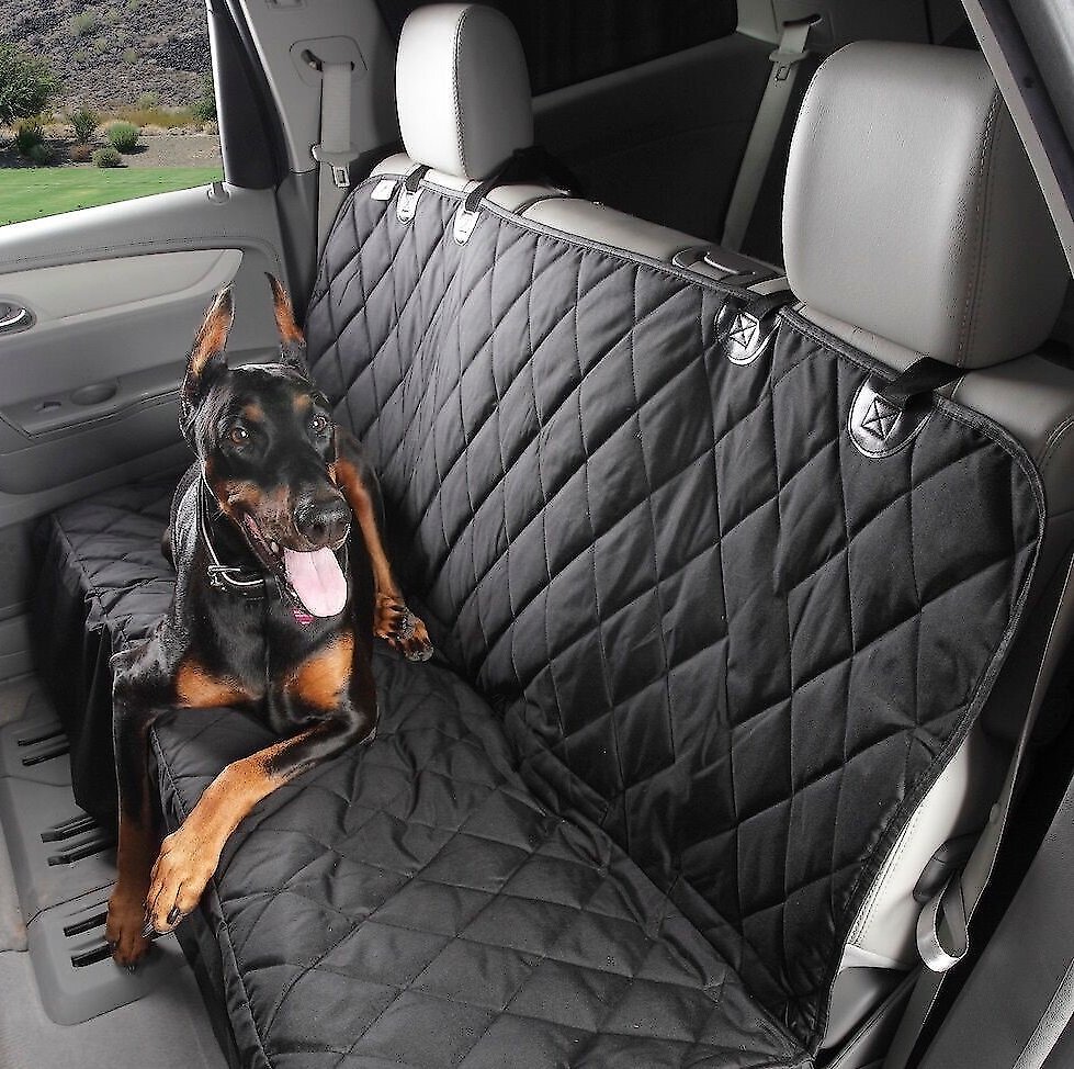 4Knines Rear Fitted Seat Cover, Black