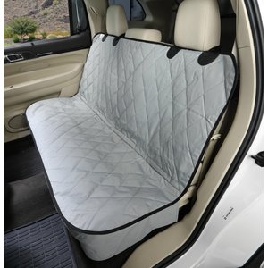4Knines Rear Fitted Seat Cover, Gray