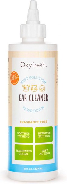 Oxyfresh Dog & Cat Ear Cleaner, 8-oz bottle slide 1 of 7