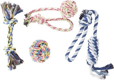 Otterly Pets Assorted Small to Medium Rope Dog Toys, 4 count, slide 1 of 1