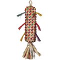 Planet Pleasures Spiked Piñata Natural Bird Toy, Color Varies, Large