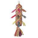 Planet Pleasures Spiked Piñata Natural Bird Toy, Color Varies, X-Large