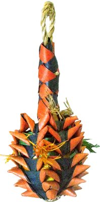 Planet Pleasures Pineapple Foraging Bird Toy, Color Varies, slide 1 of 1