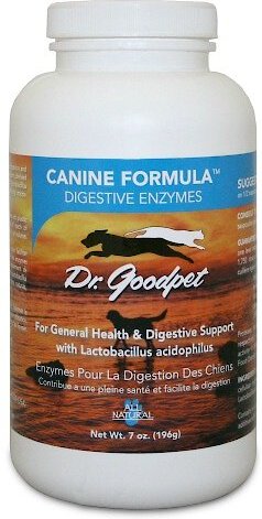 Dr. Goodpet Digestive Enzymes Dog Supplement, 7-oz bottle slide 1 of 4