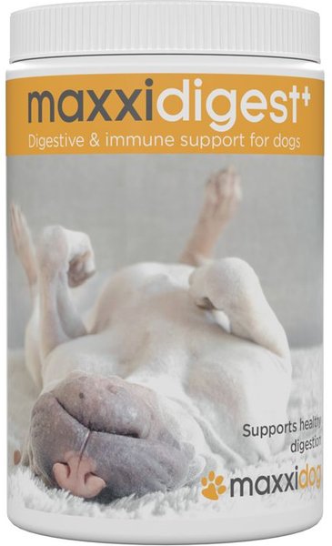maxxidog maxxidigest+ Digestive & Immune System Support for Dogs Supplement, 13.2-oz slide 1 of 5