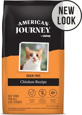 American Journey Chicken Recipe Grain-Free Dry Cat Food, slide 1 of 1
