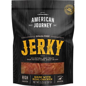 American Journey Chicken Jerky Grain-Free Dog Treats, 3.25-oz bag