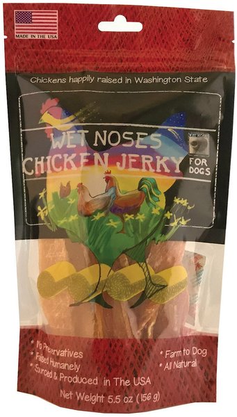 Wet Noses Chicken Jerky Dog Treats, 5.5-oz bag slide 1 of 4