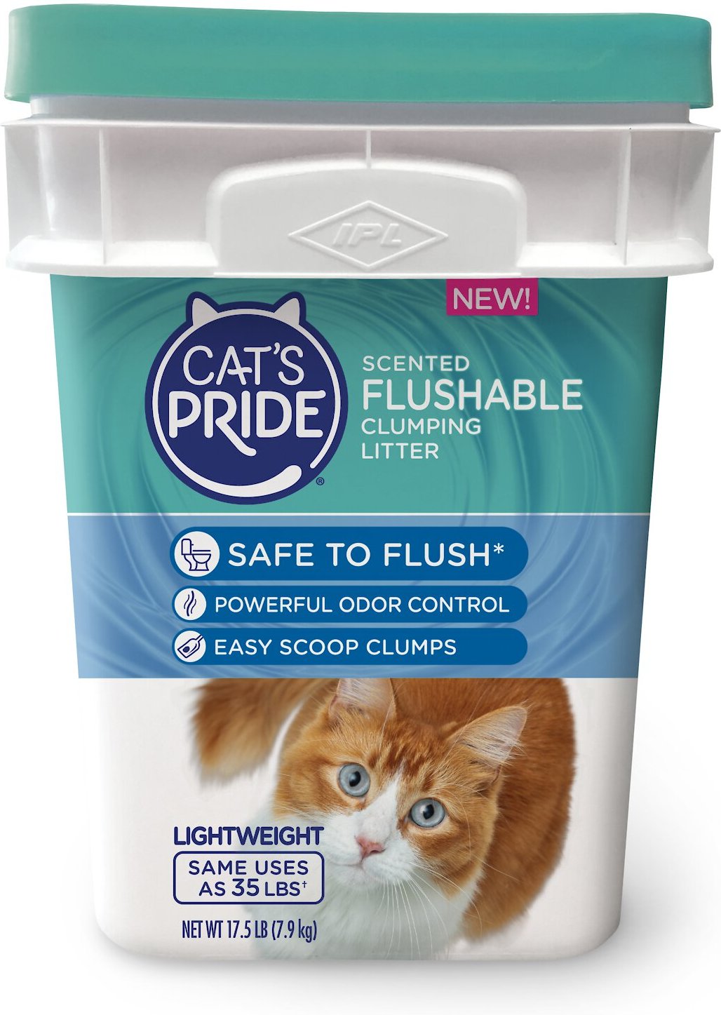 Cat's Pride Lightweight Scented Scoopable Clumping Cat Litter, 17.5lb