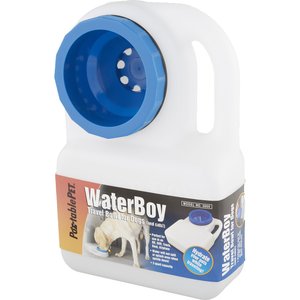 Heininger Waterboy Portable Pet Bowl, 3-qt