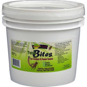 Nature Zone Total Bites Feeder Insect Food, 1-gal container