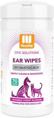 Nootie Japanese Cherry Blossom Dog & Cat Ear Wipes, slide 1 of 1