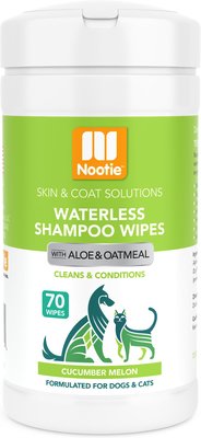Nootie Cucumber Melon Dog & Cat Waterless Shampoo Wipes, slide 1 of 1