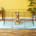 Paws & Pals Collapsible Wire Dog Exercise Pen, 30-in