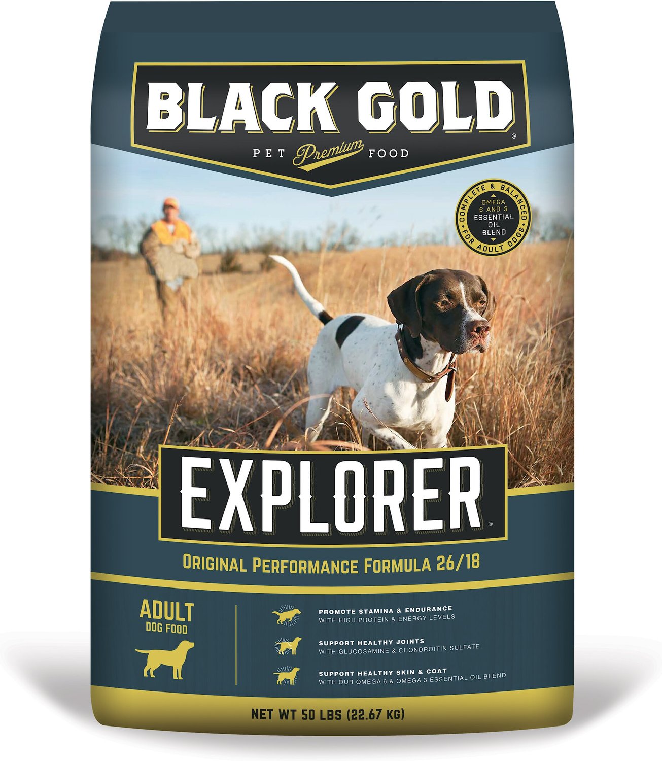 Black Gold Explorer Original Performance Formula 26/18 Dry Dog Food