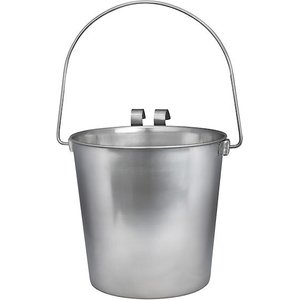 Indipets Heavy Duty Pail with Hooks, 6-qt