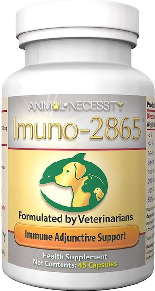 Animal Necessity Imuno-2865 Natural Immune Adjunctive Support Dog & Cat Supplement, 45 count slide 1 of 3