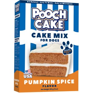 Pooch Cake Wheat-Free Pumpkin Spice Cake Mix & Frosting Dog Treat, 9-oz box